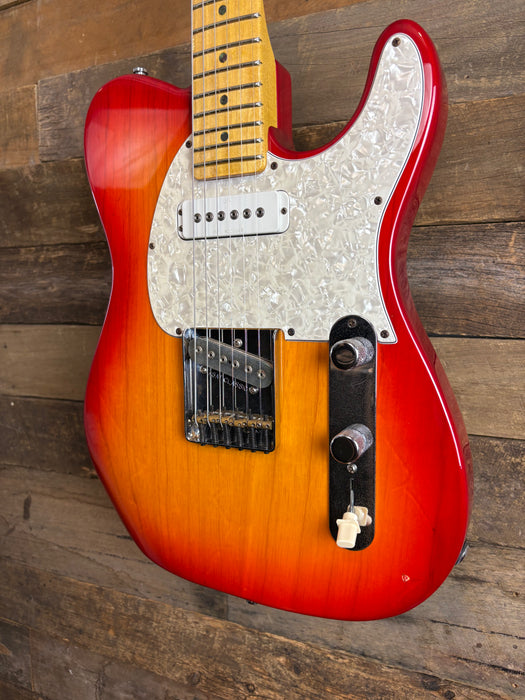 Second Hand G&L USA Custom Build ASAT Classic Cherry Burst