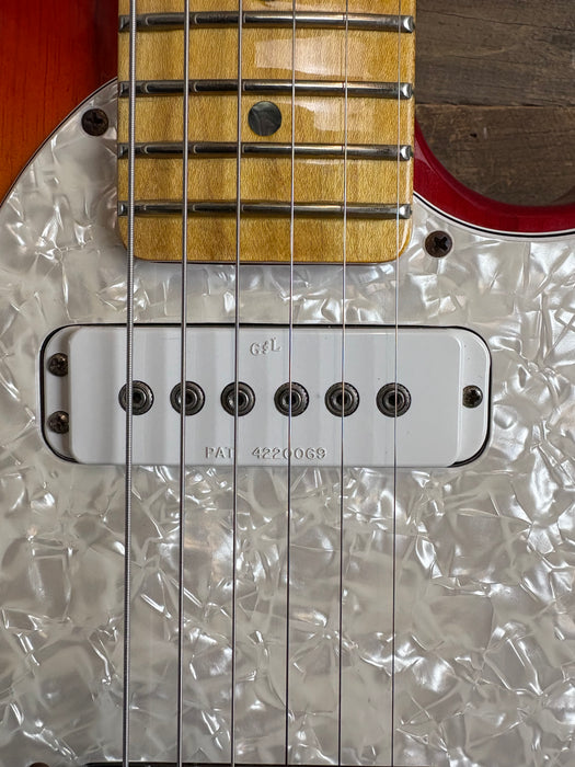 Second Hand G&L USA Custom Build ASAT Classic Cherry Burst