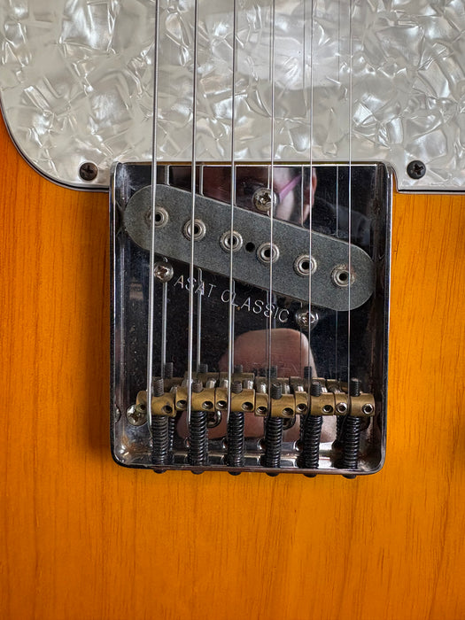Second Hand G&L USA Custom Build ASAT Classic Cherry Burst
