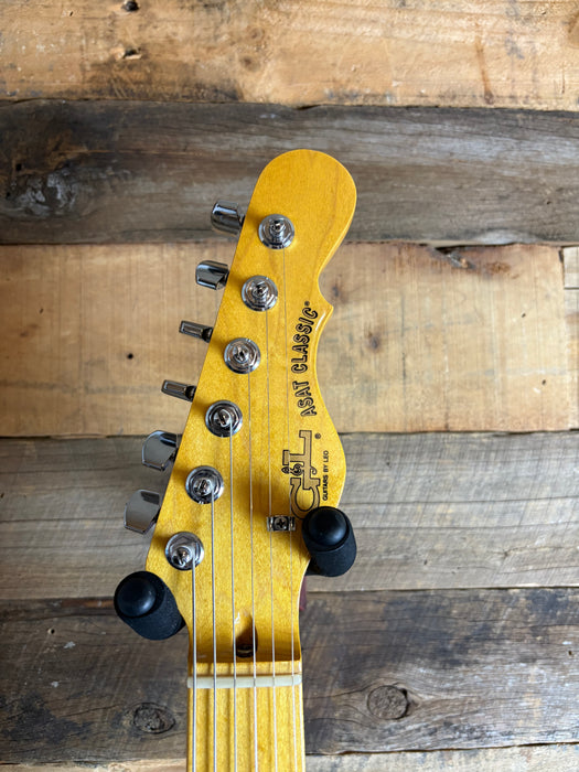 Second Hand G&L USA Custom Build ASAT Classic Cherry Burst