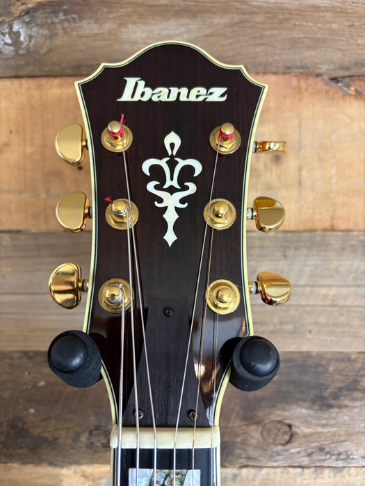 Second Hand Ibanez AF155-AWB-12-01 Aged Whiskey Burst