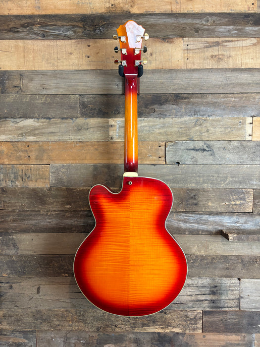 Second Hand Ibanez AF155-AWB-12-01 Aged Whiskey Burst