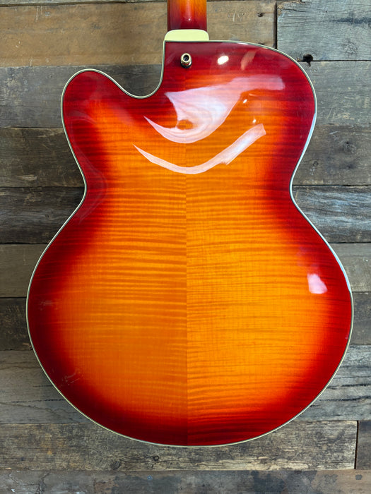Second Hand Ibanez AF155-AWB-12-01 Aged Whiskey Burst