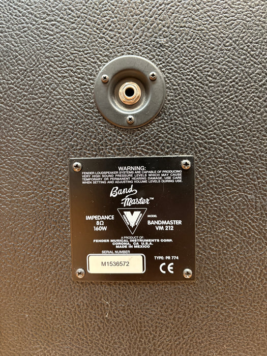 Second Hand Bandmaster Cab 2x12 90s reissue