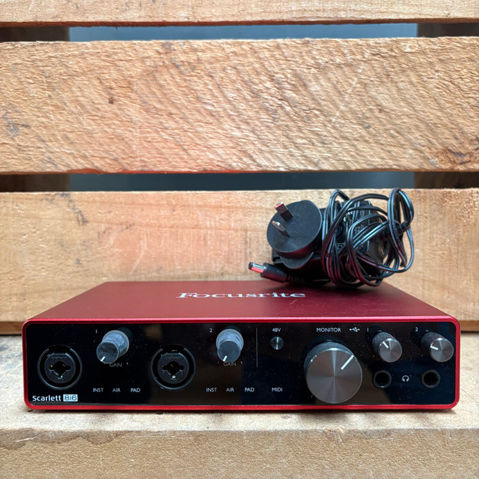 Second hand Focusrite Scarlett 8i6 3rd Gen