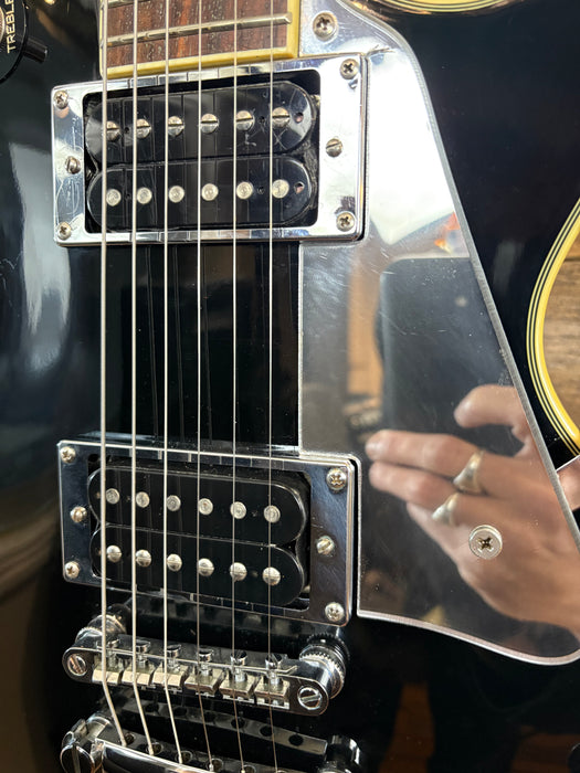 Second Hand Epiphone Les Paul Custom Chrome Limited Edition w/Gibson 57 Classic and Classic plus, and 50's Wiring Harness