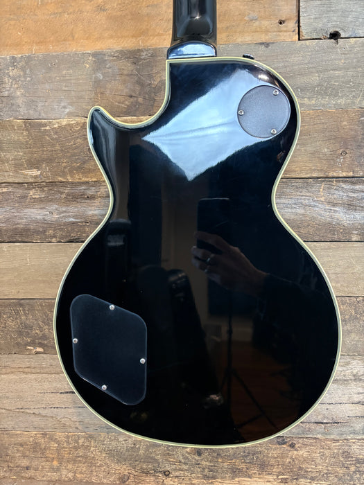 Second Hand Epiphone Les Paul Custom Chrome Limited Edition w/Gibson 57 Classic and Classic plus, and 50's Wiring Harness