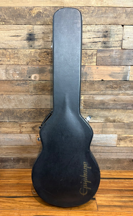 Second Hand Epiphone Les Paul Custom Chrome Limited Edition w/Gibson 57 Classic and Classic plus, and 50's Wiring Harness
