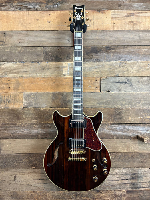 Second Hand Ibanez AM93ME Artcore Semi-Hollow Electric Guitar (Natural)