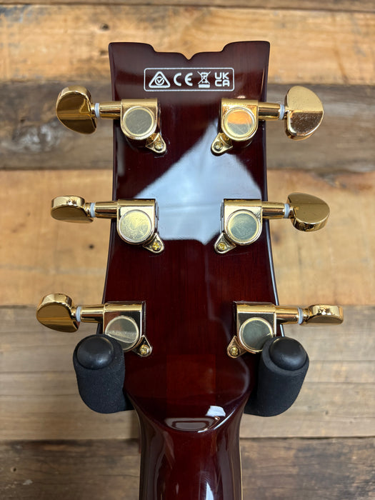 Second Hand Ibanez AM93ME Artcore Semi-Hollow Electric Guitar (Natural)