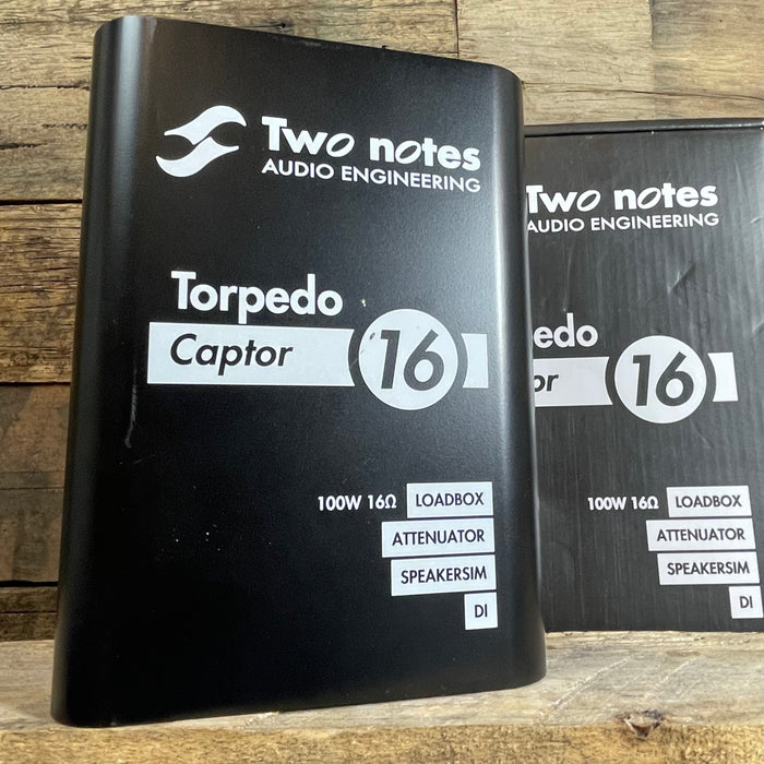 Second Hand Two Notes Captor 16 Ohm Loadbox/Attenuator/Speakersim/DI