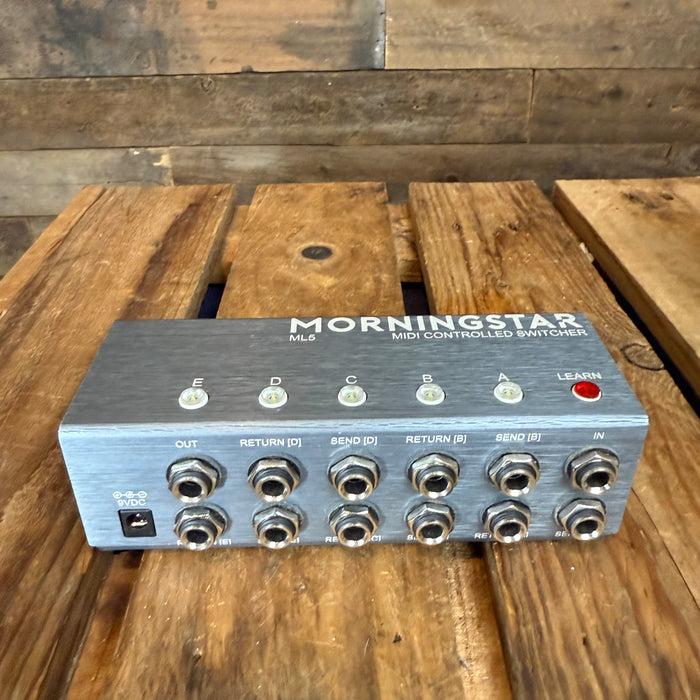 Second Hand Morningstar ML5 MIDI Controlled Loop Switcher