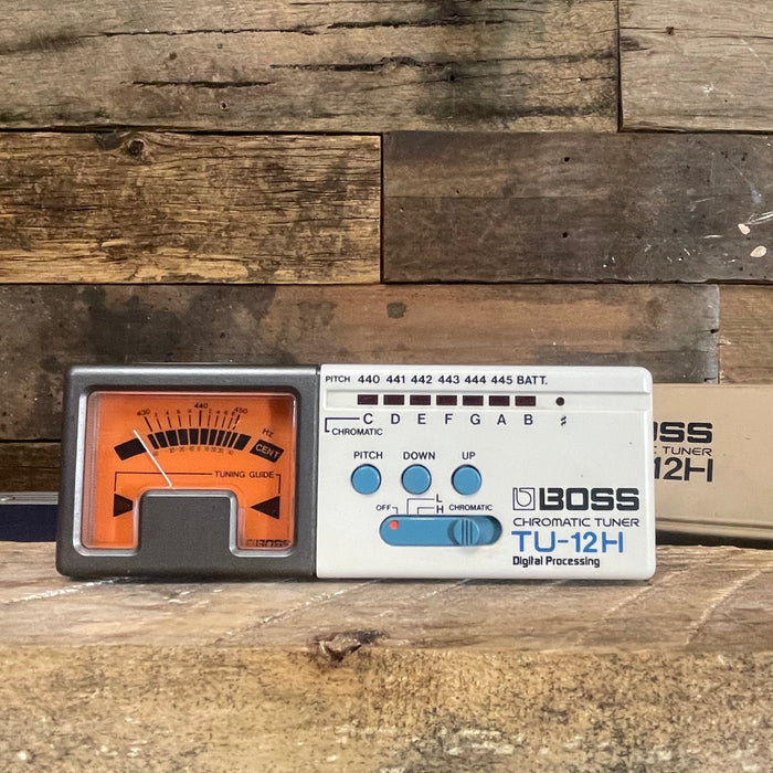 Second Hand Vintage Boss TU-12H High Range Chromatic Tuner!