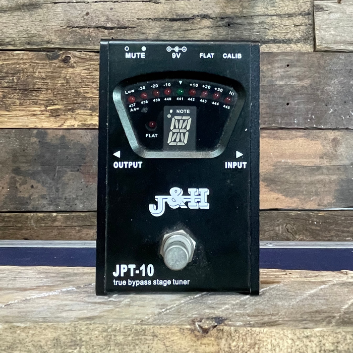 Second Hand J & H JPT-10 Chromatic Pedal Tuner