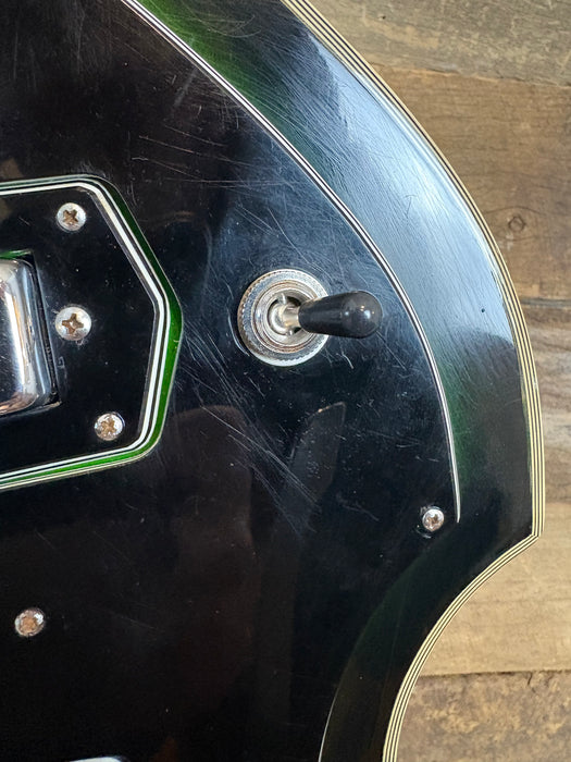 Second Hand 1970's Greco Model 974 Violin Hollow Body Greenburst