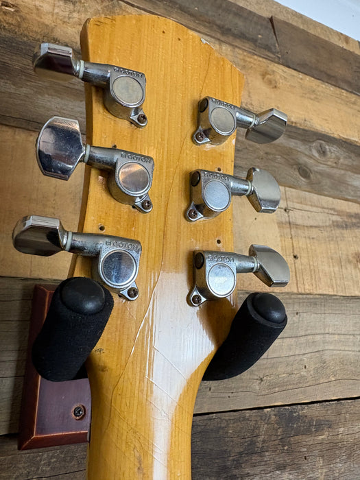 Second Hand 1970's Greco Model 974 Violin Hollow Body Greenburst