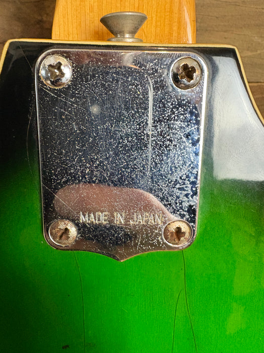Second Hand 1970's Greco Model 974 Violin Hollow Body Greenburst