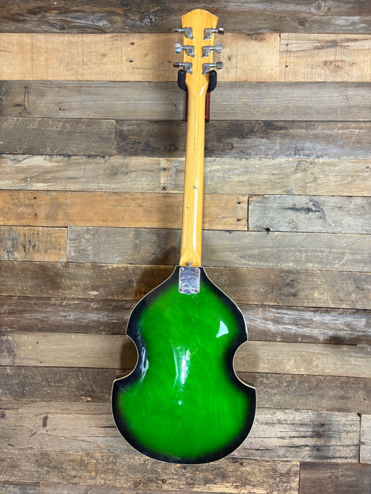 Second Hand 1970's Greco Model 974 Violin Hollow Body Greenburst