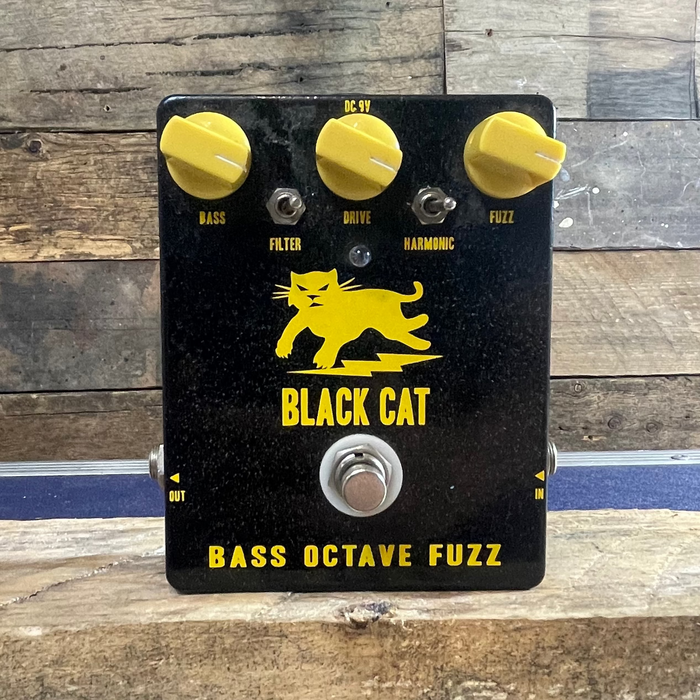 Second Hand Black Cat Bass Octave Fuzz
