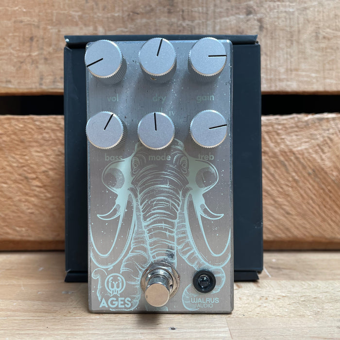 Second hand Walrus Audio AGES Five-State Overdrive with box - PLATINUM Limited Edition