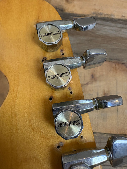 Second Hand 1974 Fernandes Burny Strat Natural original vintage MIJ Japan