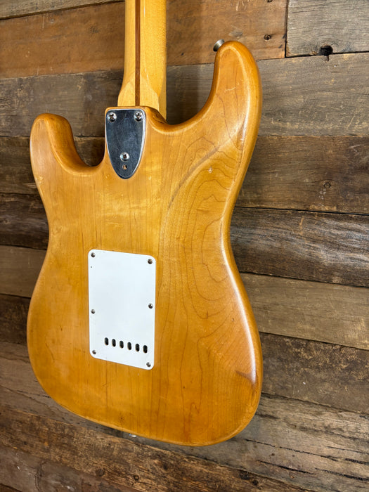 Second Hand 1974 Fernandes Burny Strat Natural original vintage MIJ Japan