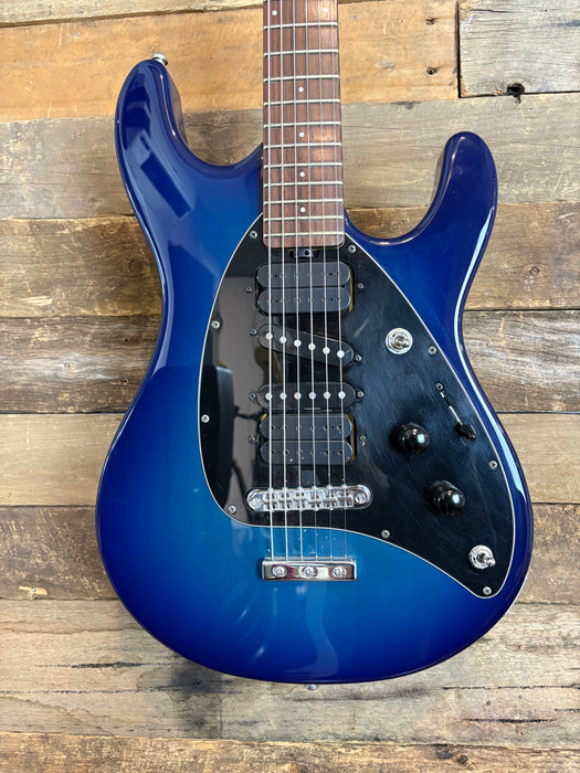 Second Hand - Ernie Ball Music Man 2012 Steve Morse Signature HT - Morse Blue Burst