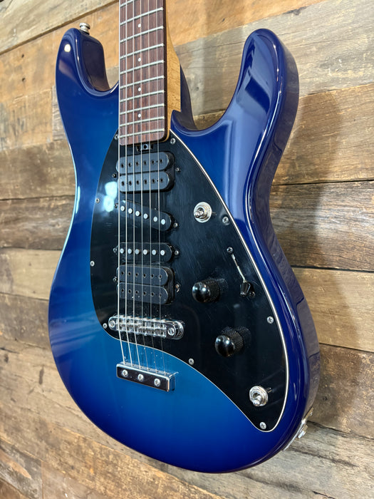 Second Hand - Ernie Ball Music Man 2012 Steve Morse Signature HT - Morse Blue Burst