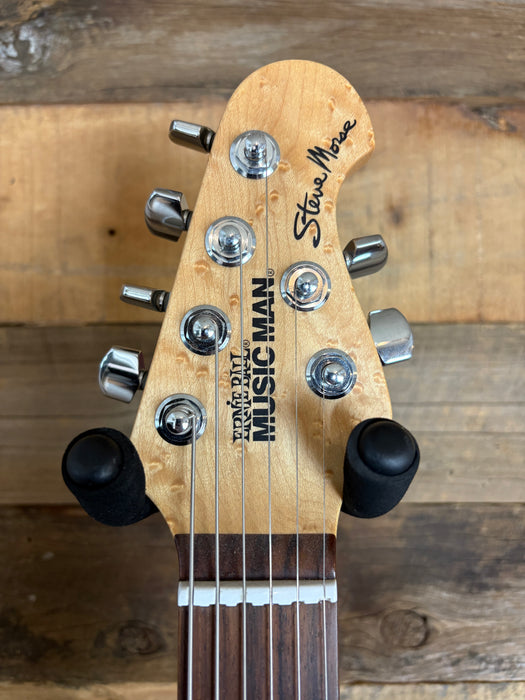 Second Hand - Ernie Ball Music Man 2012 Steve Morse Signature HT - Morse Blue Burst