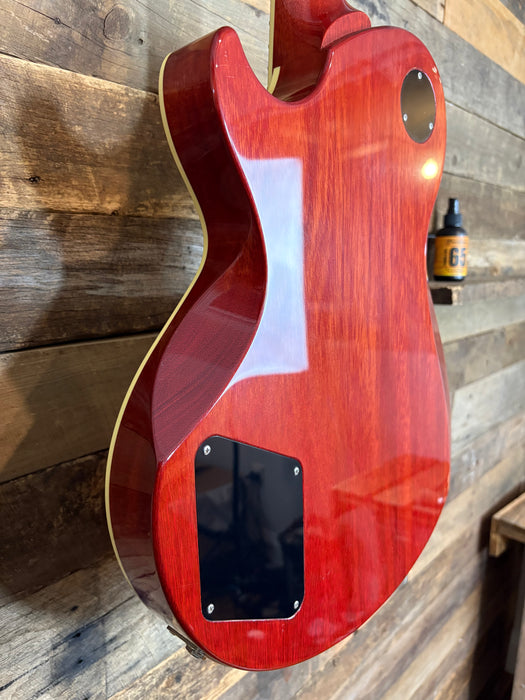 Second Hand- COLLINGS CL City Limits Deluxe, Dark Faded Cherry W/ThroBak ER-Custom P.A.F. Humbuckers