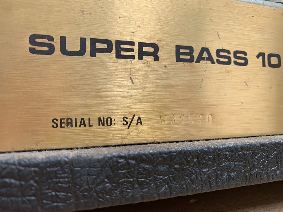 Second Hand Marshall JCM 800 Bass Series MKII 100w Super Bass Made in 1988