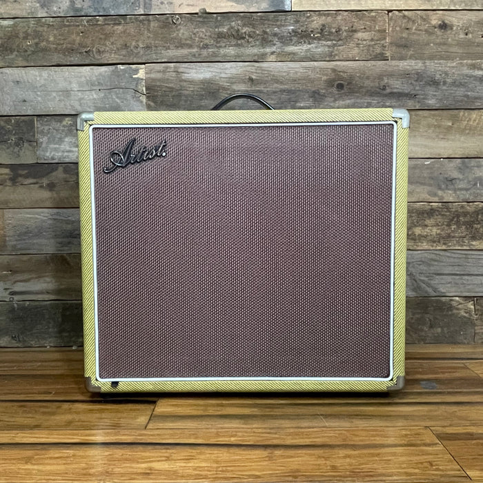 Second Hand Artist Tweed Tone 20R Amplifier with Dust Cover