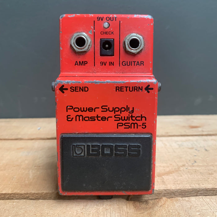 VINTAGE BOSS PSM-5  Power Supply and Master Switch