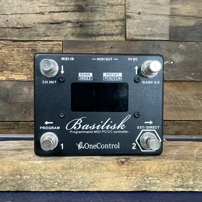 Second Hand One Control Basilisk Programmable MIDI Controller