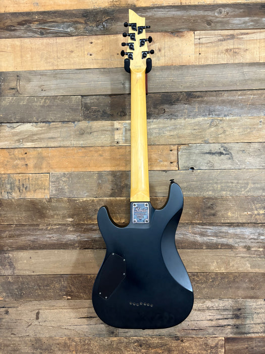 Second Hand Schecter 2007 Damien-7 Diamond Series Matte Black