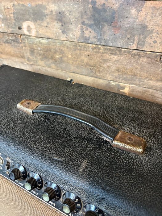 Second Hand Vintage 1963 Fender Super Reverb Black Panel - w/Morden Mods