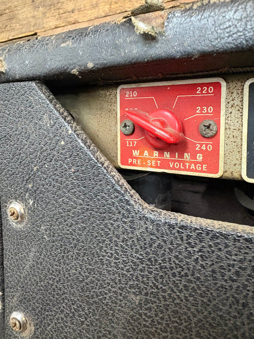 Second Hand Vintage 1963 Fender Super Reverb Black Panel - w/Morden Mods