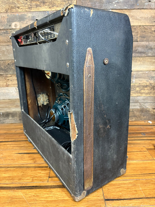 Second Hand Vintage 1963 Fender Super Reverb Black Panel - w/Morden Mods