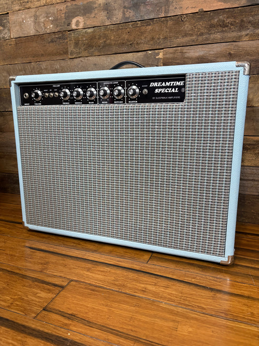 Second Hand Sleepwalk Amps - Dreamtime Special 50W Combo in daphne blue