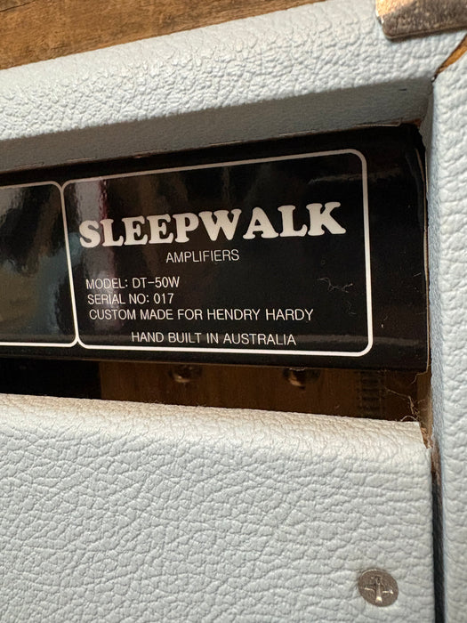 Second Hand Sleepwalk Amps - Dreamtime Special 50W Combo in daphne blue