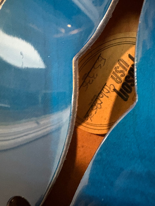 Second Hand Rare 1999 Gibson ES-335 Limited Edition Blue Translucent (Beale Street Blue)