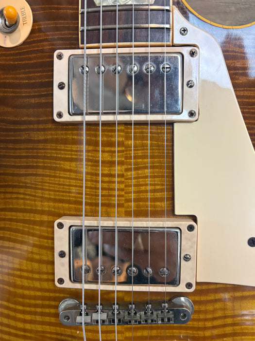 Second Hand 1998 Gibson Les Paul Standard 1958 Custom Shop Art & Historic Reissue R8 in Iced Tea Burst