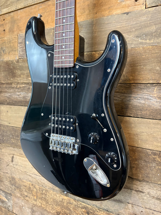 Second Hand Fender Squier ST502 Contemporary Series JV Stratocaster 1984 - Black