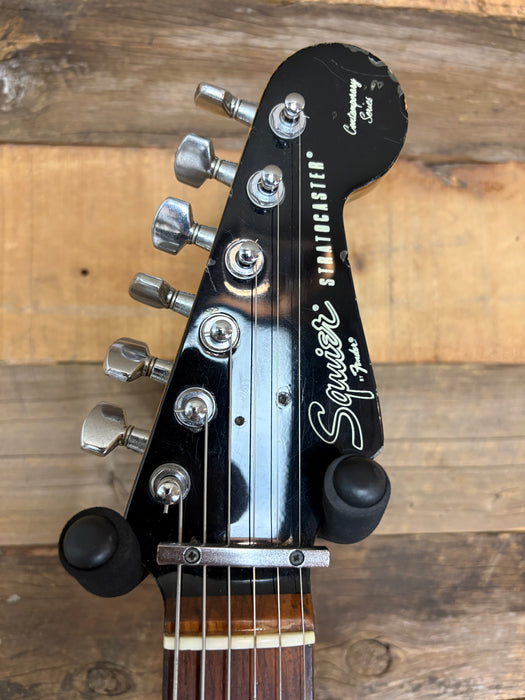 Second Hand Fender Squier ST502 Contemporary Series JV Stratocaster 1984 - Black