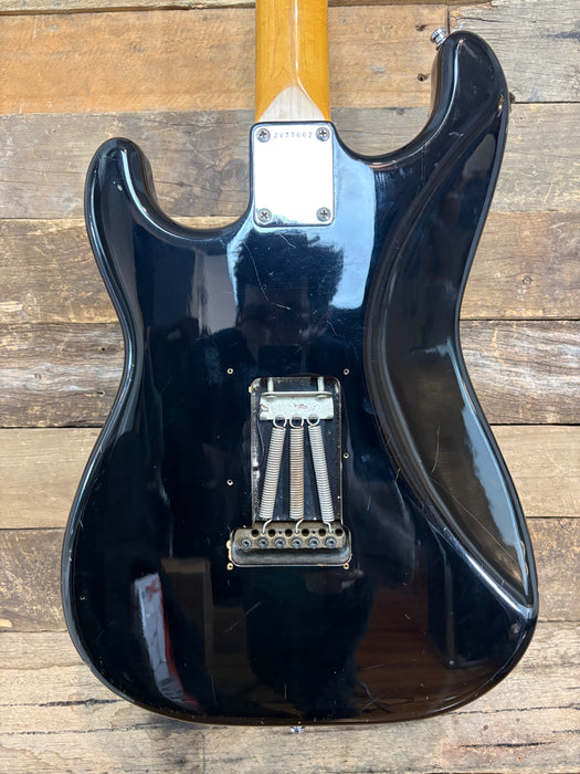 Second Hand Fender Squier ST502 Contemporary Series JV Stratocaster 1984 - Black