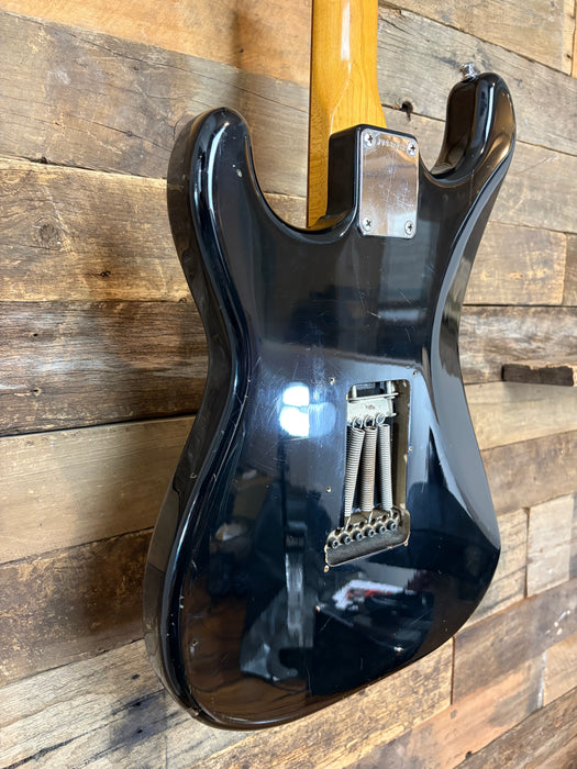 Second Hand Fender Squier ST502 Contemporary Series JV Stratocaster 1984 - Black