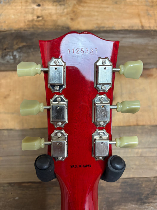 Second Hand 2011 Tokai Love Rock Les Paul in Cherry Burst (Made In Japan)  w/Mick Brierley 50's PAF Set