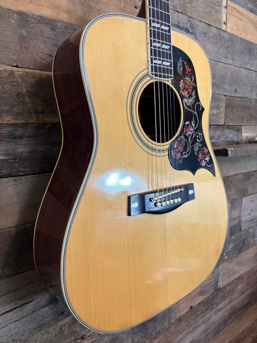 Second Hand 1970s Yamaha FG-401W Made in Japan in Natural w/OHC