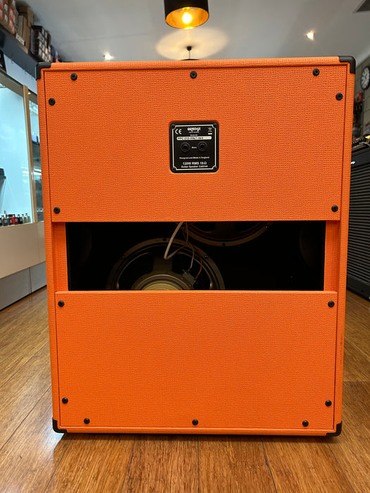 Second Hand Orange 2x12 Speaker Cabinet-Neo Creamback
