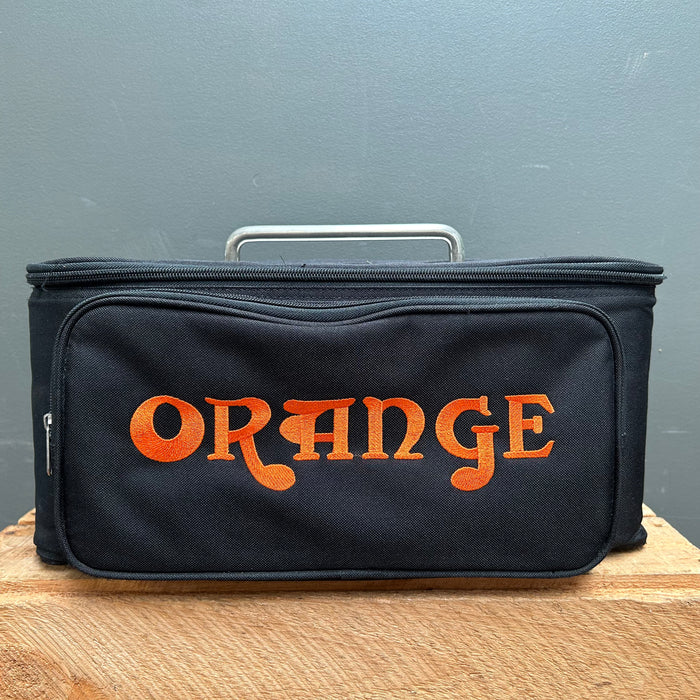 Second Hand Orange Dual Terror Amplifier Head with cover